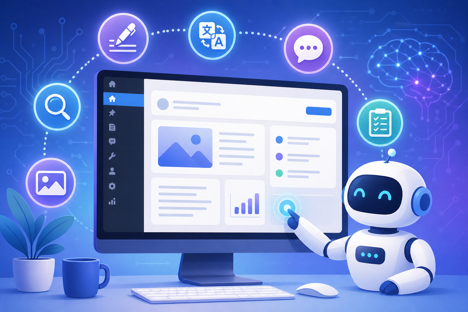 10 potentes plugins de IA gratuitos para WordPress que agilizan la gestión de contenido y del sitio
